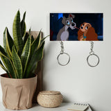 Couples Keychains™️ Lady & The Tramp - Tophatter Daily Deals