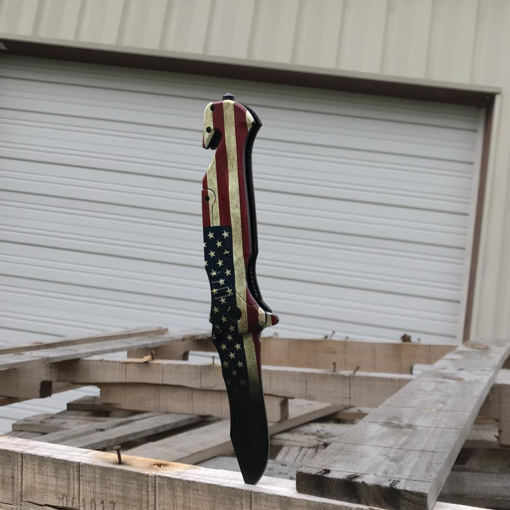 American Flag 10.5" Knife Knife - Tophatter Daily Deals