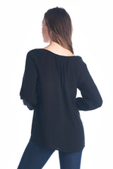Women's Tassel Tie Loose Top Tops - Tophatter Daily Deals