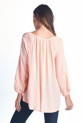 Women's Tassel Tie Loose Top Tops - Tophatter Daily Deals