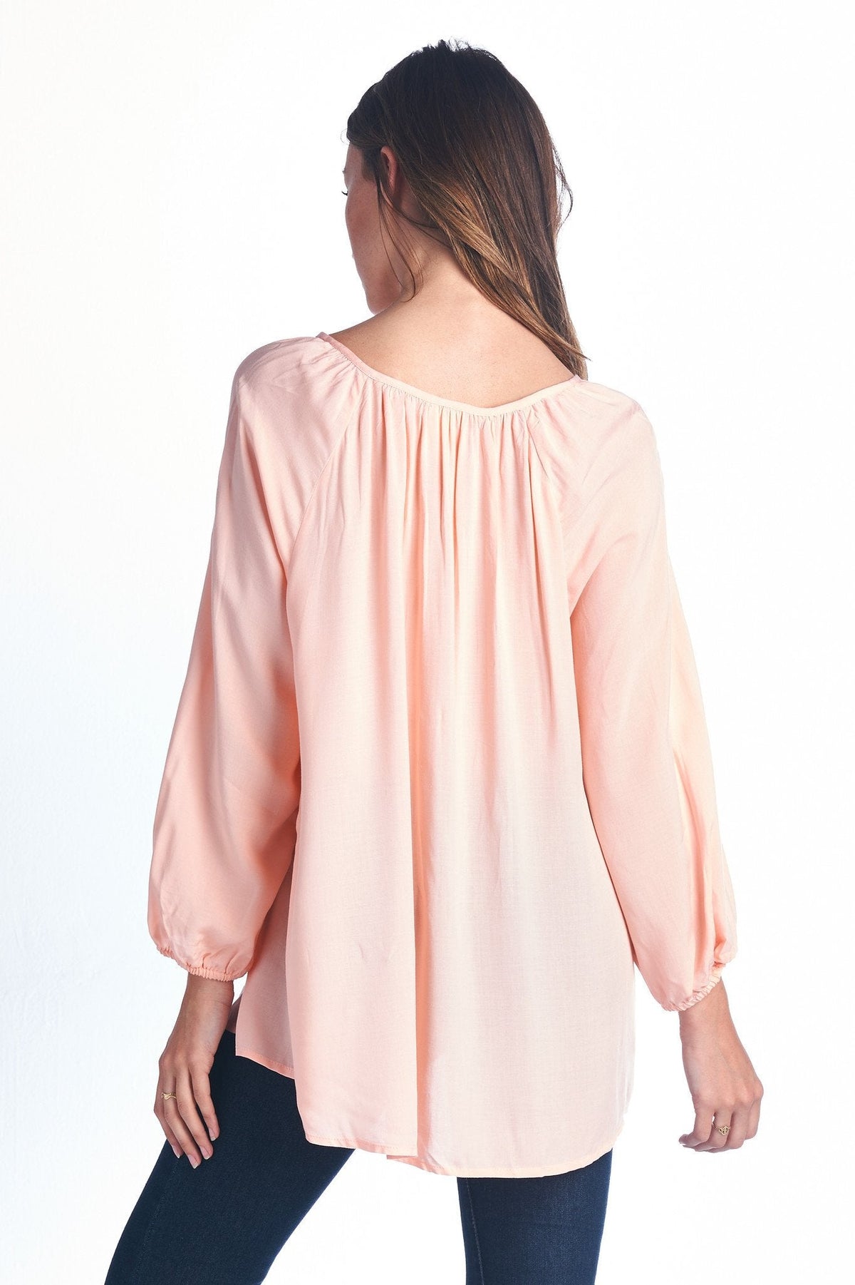 Women's Tassel Tie Loose Top Tops - Tophatter Daily Deals