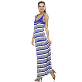 Women's Variegated Stripe Maxi Tank Dress Dresses / Maxi - Tophatter Daily Deals