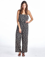 Women's Sleeveless Jumpsuit with Ruffles and Elastic Waistline Black 20 Jumpsuit - Tophatter Daily Deals