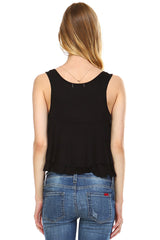 Women's Double Layer Loose Crop Tank Tanks - Tophatter Daily Deals