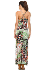 Women's Double Strap Cross-Back Maxi Tank Dress Dresses / Maxi - Tophatter Daily Deals