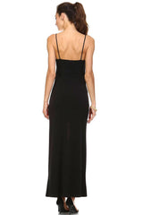Women's Printed Contrast Maxi Tank Dress Dresses / Maxi - Tophatter Daily Deals