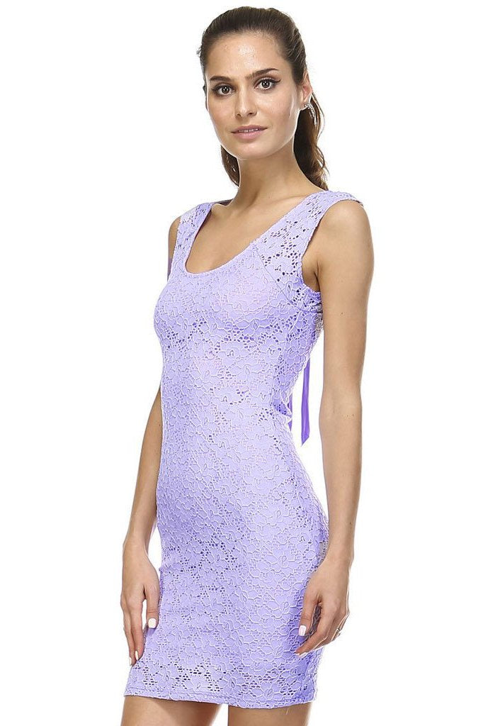 Women's Sleeveless Lace Bodycon Dress Dresses / Mini - Tophatter Daily Deals