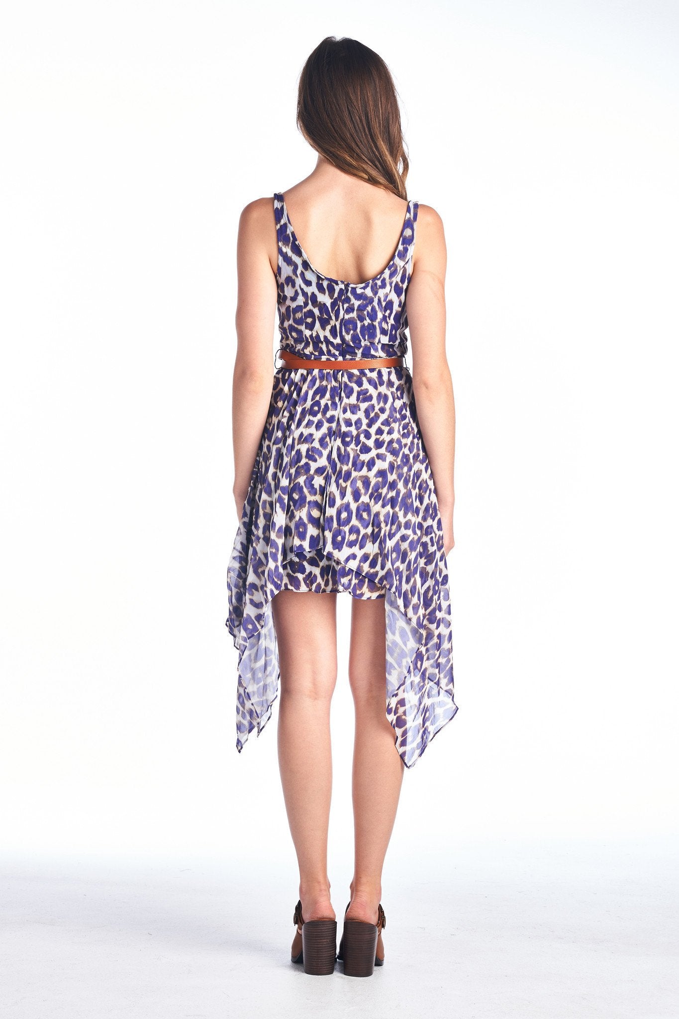 Women's Hi Low Dress with Waist Belt Dresses / Midi - Tophatter Daily Deals