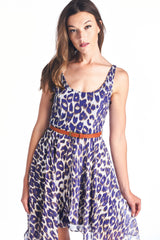 Women's Hi Low Dress with Waist Belt Dresses / Midi - Tophatter Daily Deals