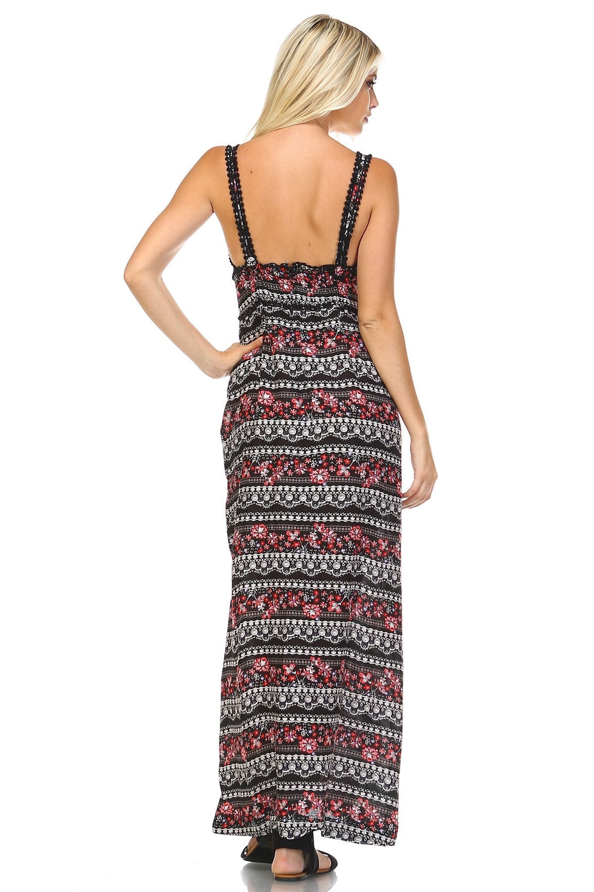 Women's Floral Printed Tank Dress Dresses / Maxi - Tophatter Daily Deals