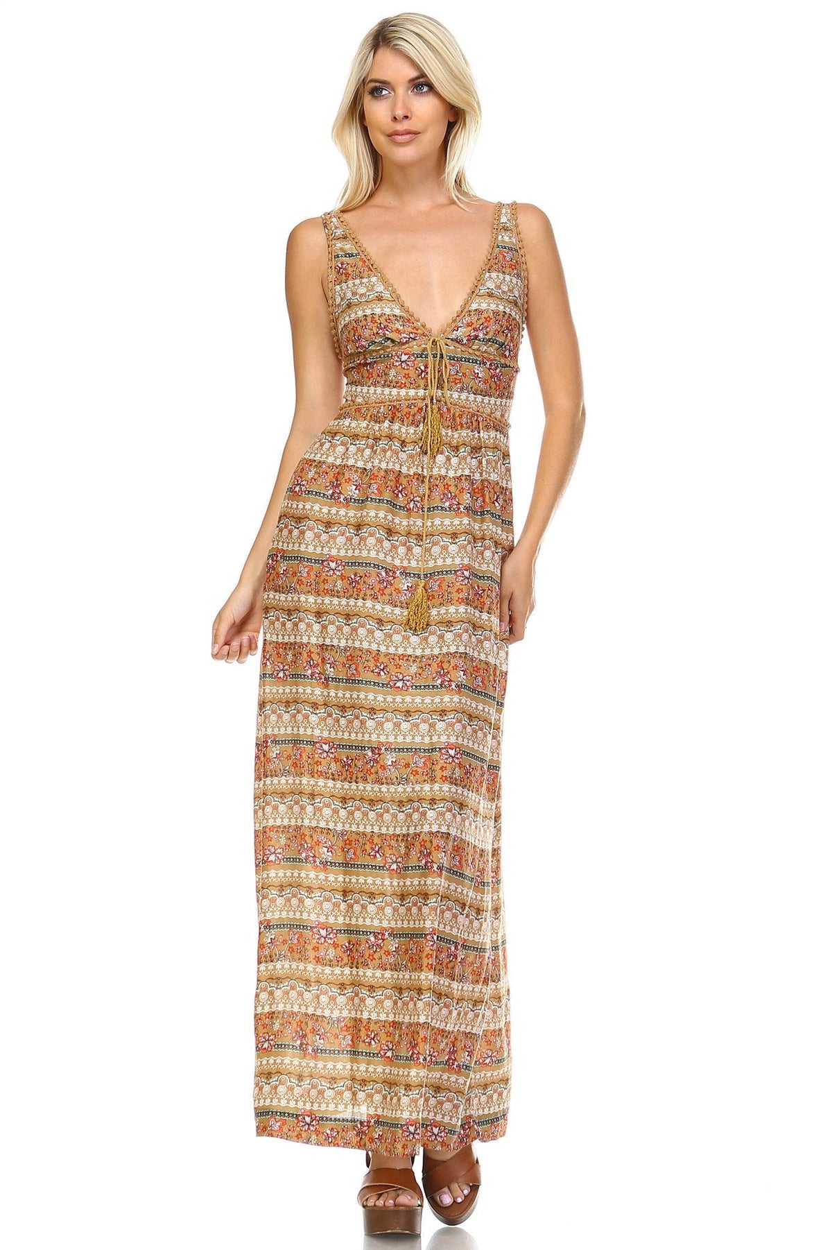 Women's Floral Printed Tank Dress Dresses / Maxi - Tophatter Daily Deals
