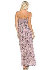 Women's Printed Smocked Back Tank Dress Dresses / Maxi - Tophatter Daily Deals