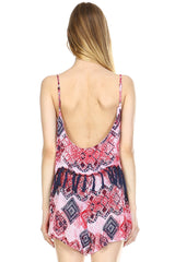 Women's Tassel Print Romper Romper - Tophatter Daily Deals