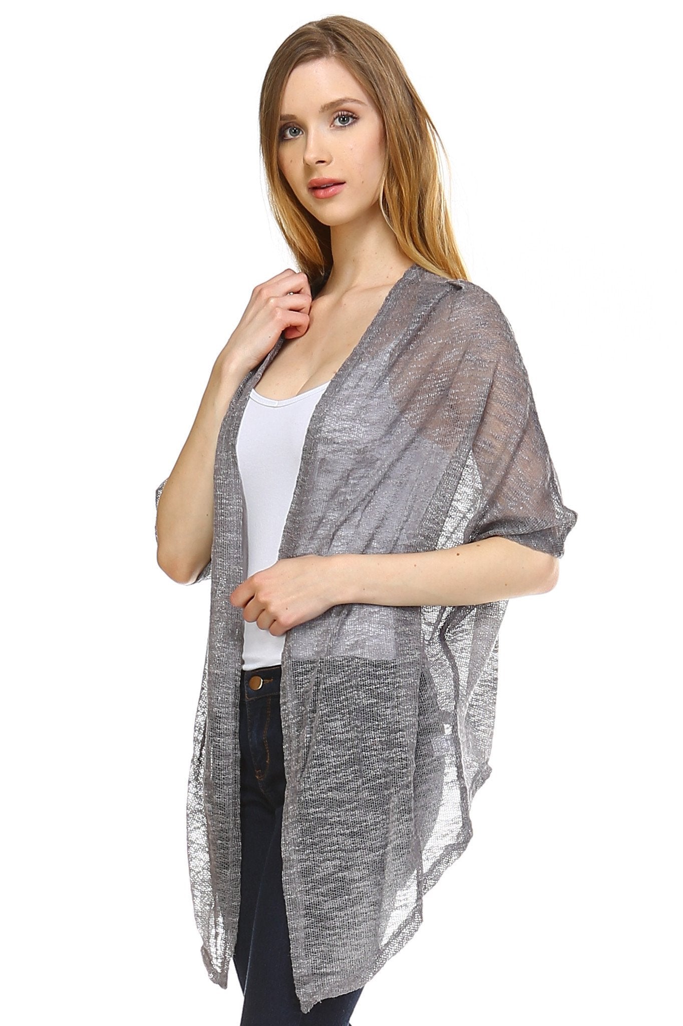 Women's Knit Cardigan Top Cardigan - Tophatter Daily Deals