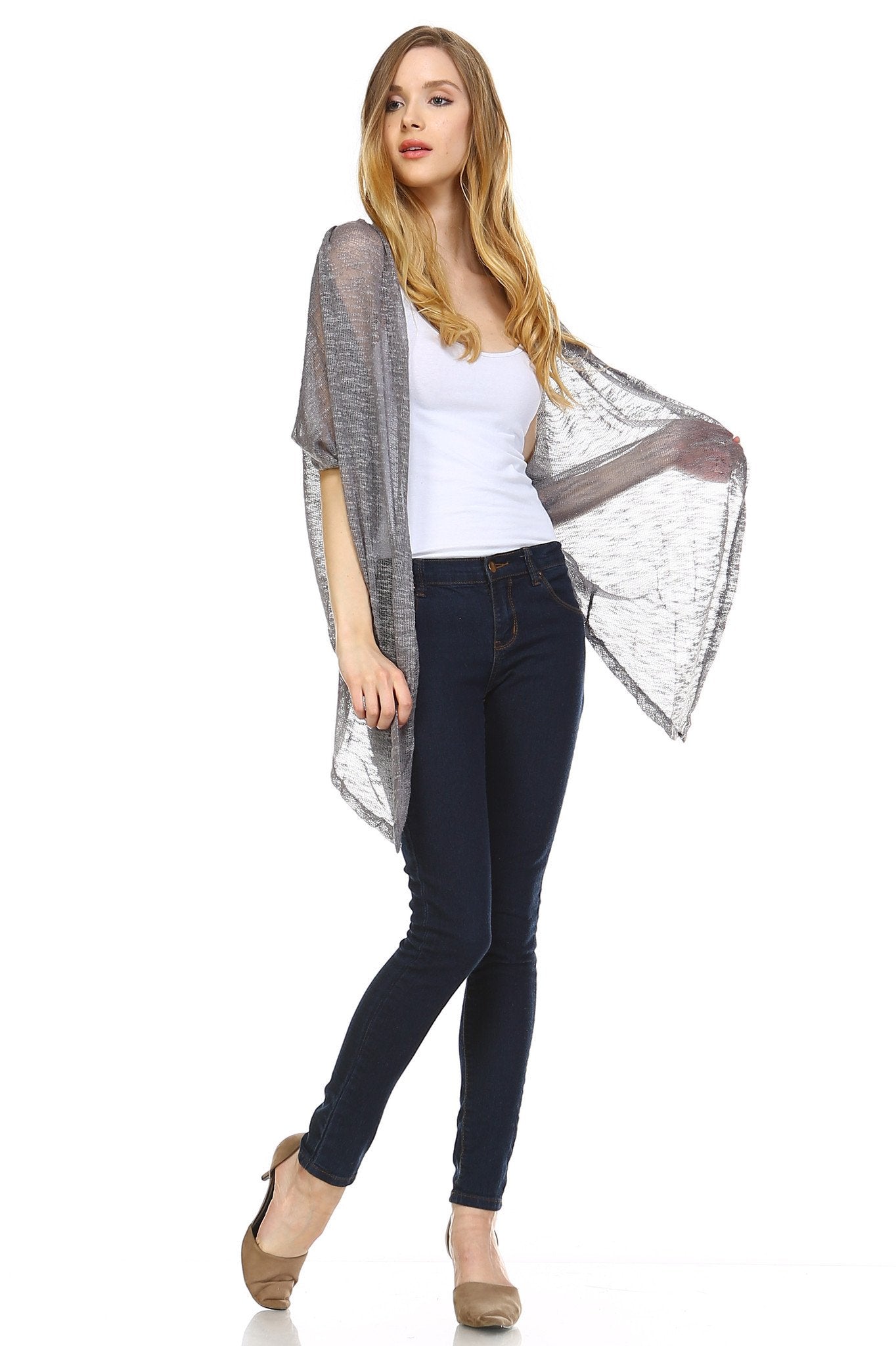 Women's Knit Cardigan Top Cardigan - Tophatter Daily Deals