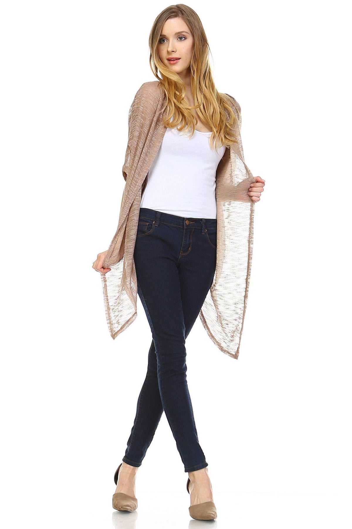 Women's Knit Cardigan Top Cardigan - Tophatter Daily Deals