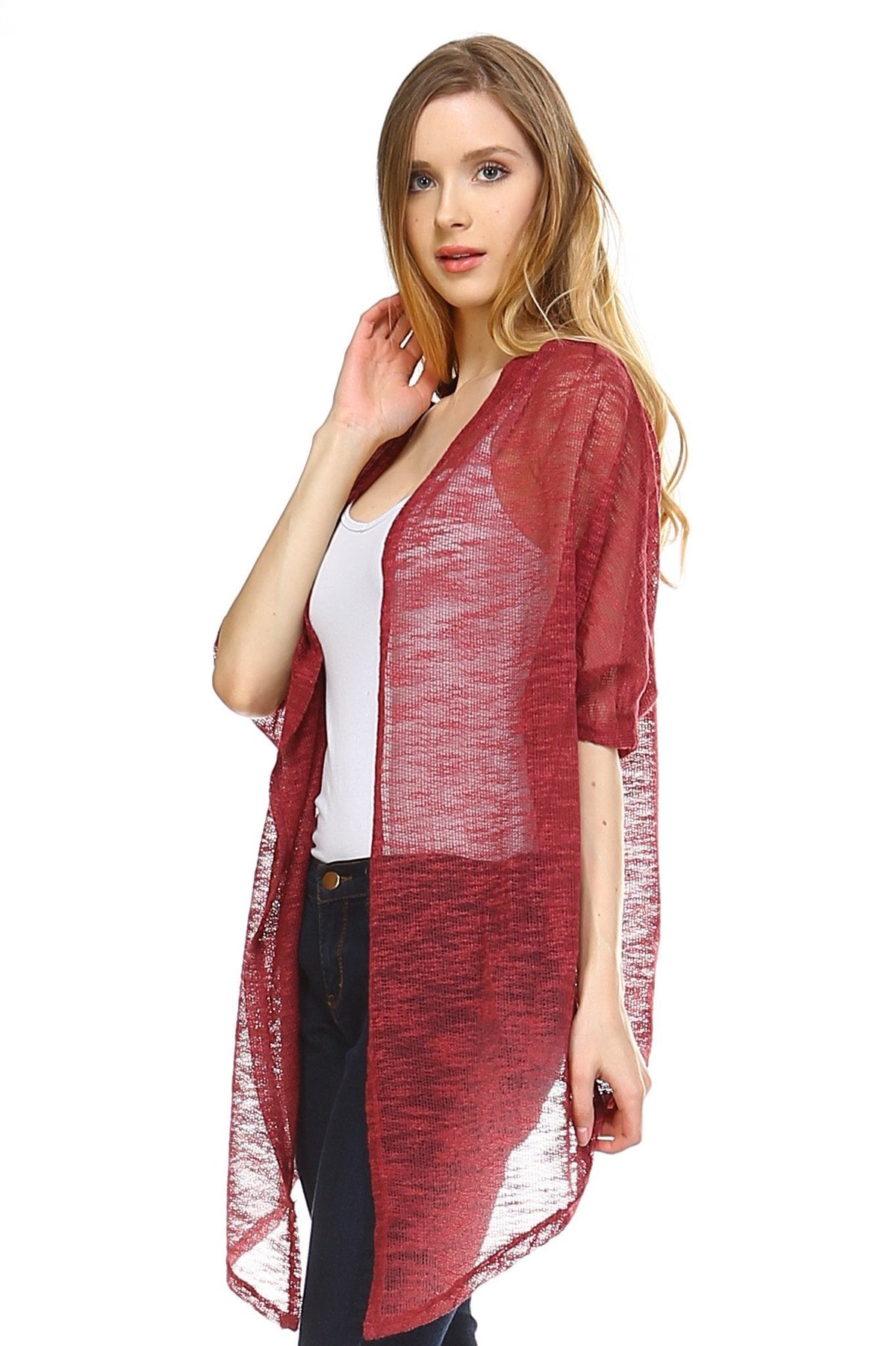 Women's Knit Cardigan Top Cardigan - Tophatter Daily Deals