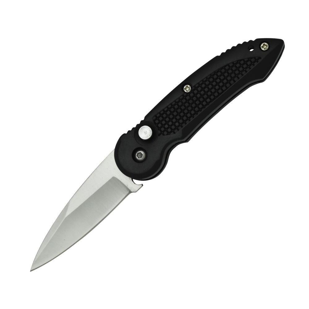 Spring Assisted 2" Knife Silver Knife - Tophatter Daily Deals