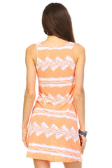 Women's Printed Mini Dress Dresses / Mini - Tophatter Daily Deals