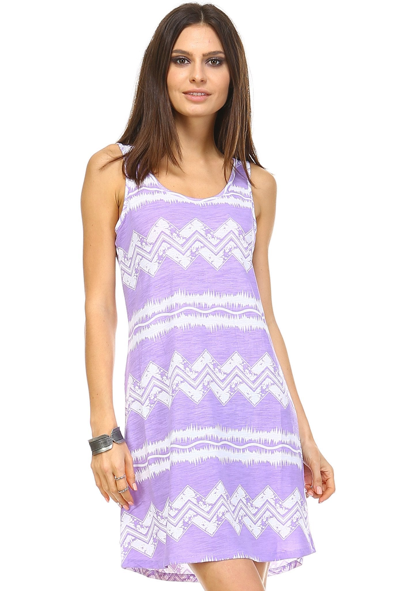 Women's Printed Mini Dress Dresses / Mini - Tophatter Daily Deals