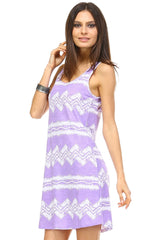 Women's Printed Mini Dress Dresses / Mini - Tophatter Daily Deals