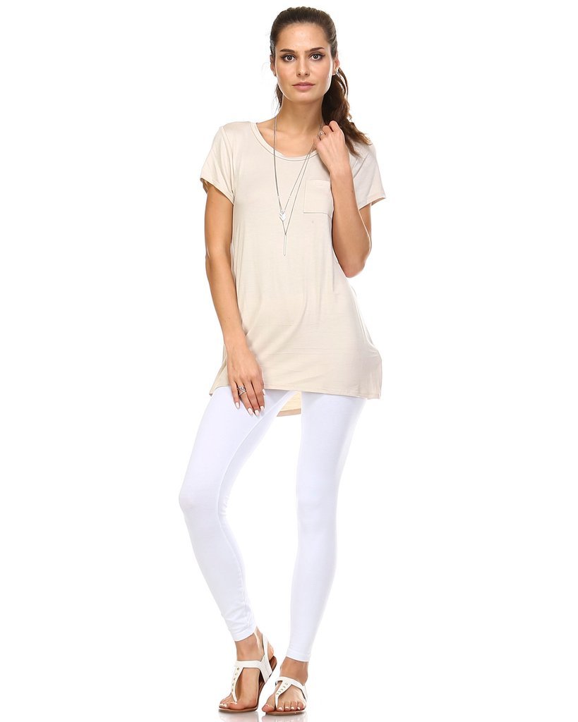 Women's Cap Sleeve Hi-Low Top Tops - Tophatter Daily Deals
