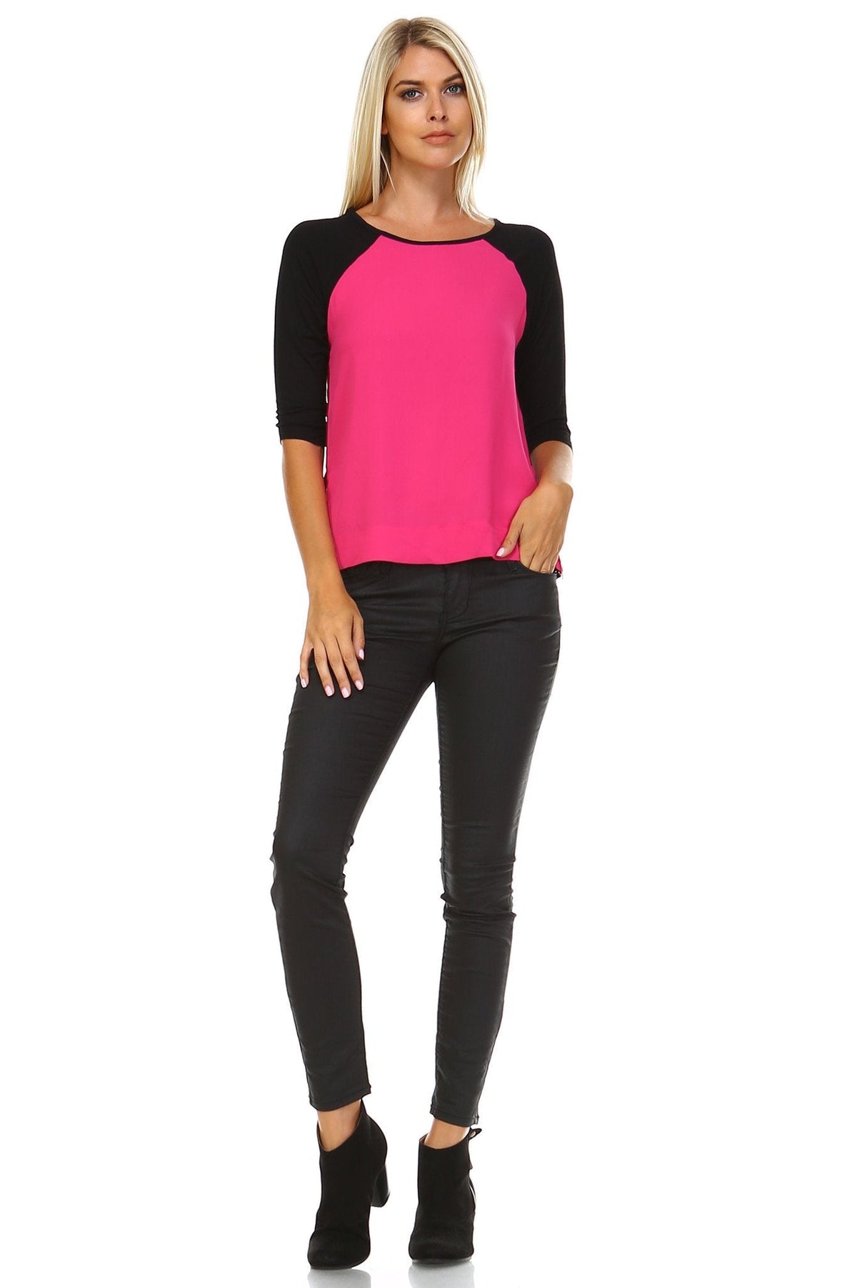 Women's Side Zipper Detail Top Tops - Tophatter Daily Deals