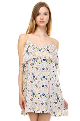 Women's Double Layer Detail Sleeveless Dress Dresses / Mini - Tophatter Daily Deals