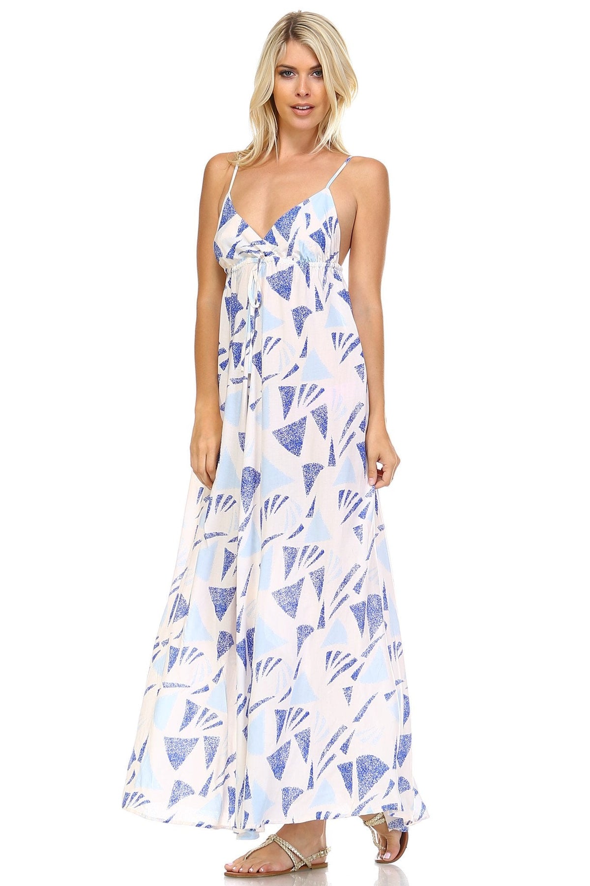 Women's Printed Maxi Tank Dress Dresses / Maxi - Tophatter Daily Deals