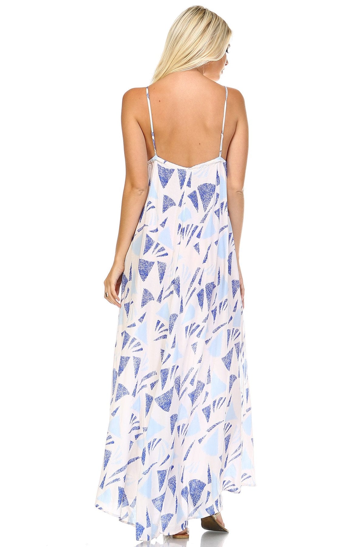 Women's Printed Maxi Tank Dress Dresses / Maxi - Tophatter Daily Deals