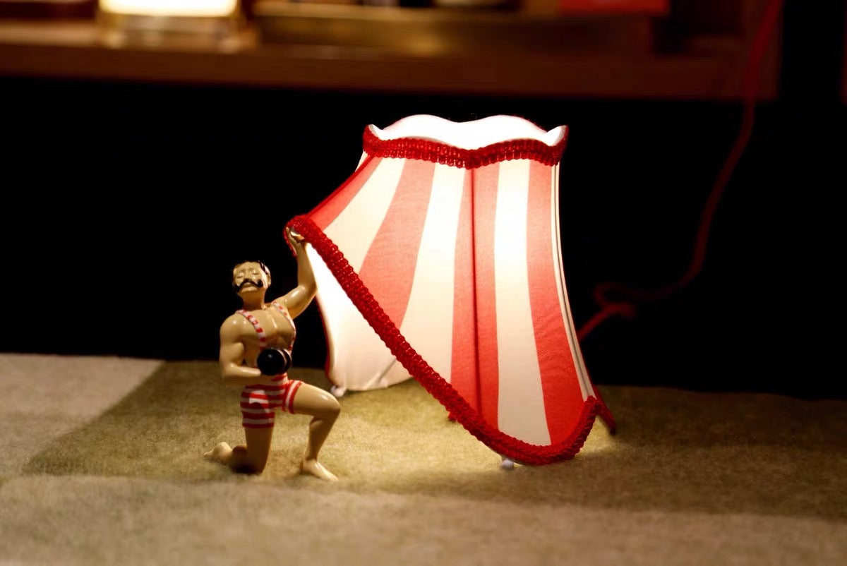 Circus Hercules Table Lamp Lighting - Tophatter Daily Deals