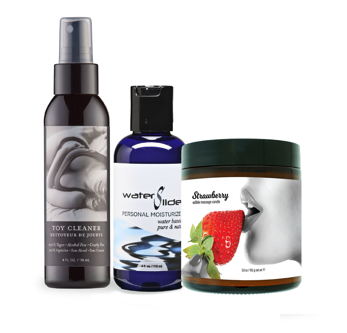 Play & Pleasure Gift Set Strawberry Bath & Body Gift Sets - Tophatter Daily Deals