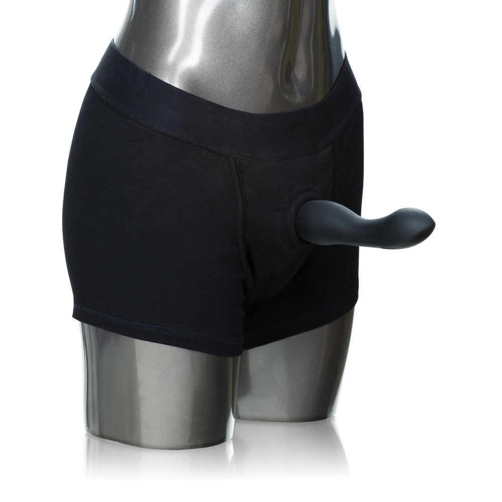 Packer Gear Black Boxer Brief Harness – Comfortable Masculine Cut Brief Harness > Gender > Bodywear - Tophatter Daily Deals