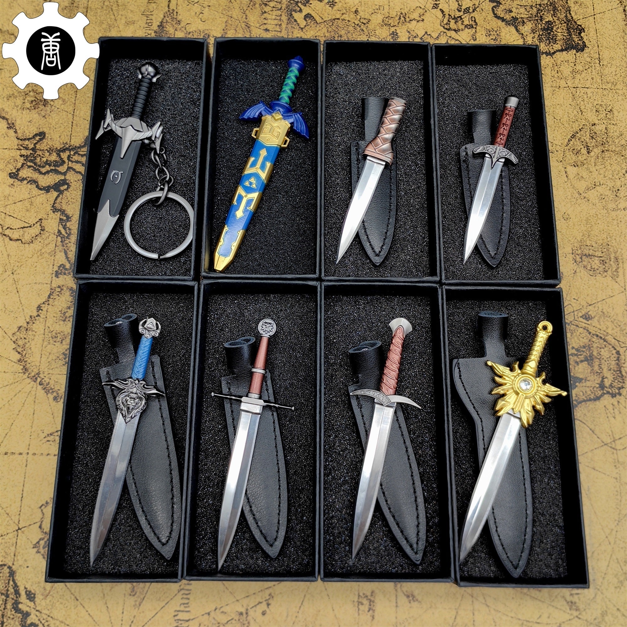 EDC Knife Mini Unboxing Tool 8 In 1 Pack 8 In 1 Pack - Tophatter Daily Deals