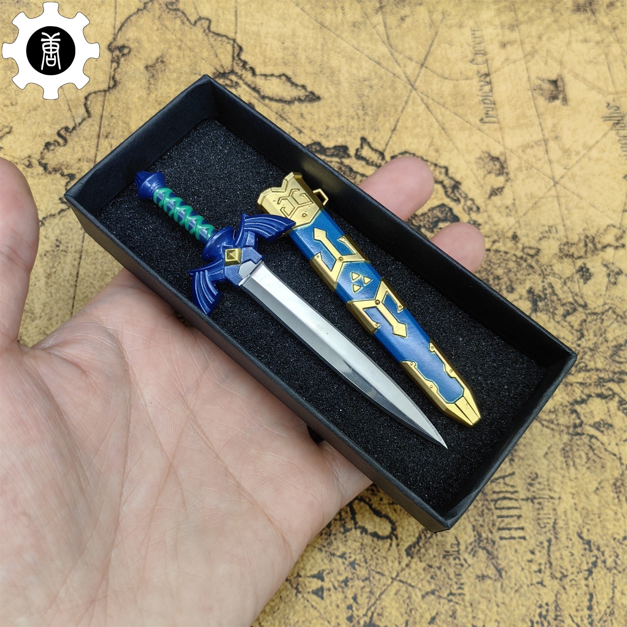 EDC Knife Mini Unboxing Tool 8 In 1 Pack Link Master Sword - Tophatter Daily Deals