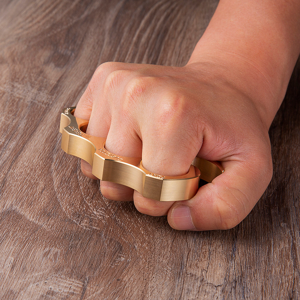 Constantine Holy Spiritus EDC Brass Knuckles Weapon Brass Knuckles - Tophatter Daily Deals