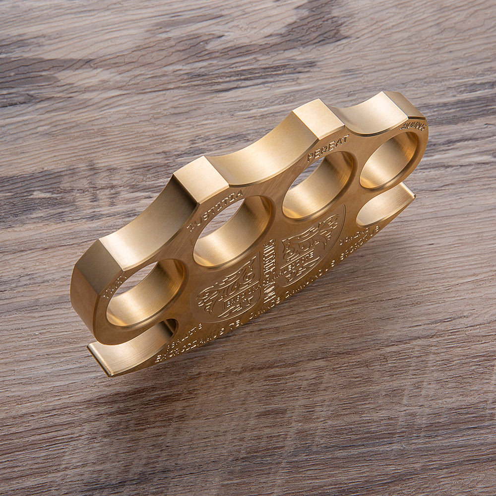 Constantine Holy Spiritus EDC Brass Knuckles Weapon Brass Knuckles - Tophatter Daily Deals