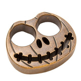 Big Pumpkin Antique Finish EDC Brass Knuckles Brass Knuckles - Tophatter Daily Deals