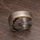 Big Pumpkin Antique Finish EDC Brass Knuckles Brass Knuckles - Tophatter Daily Deals