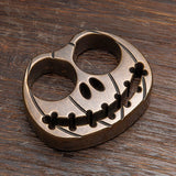 Big Pumpkin Antique Finish EDC Brass Knuckles Brass Knuckles - Tophatter Daily Deals
