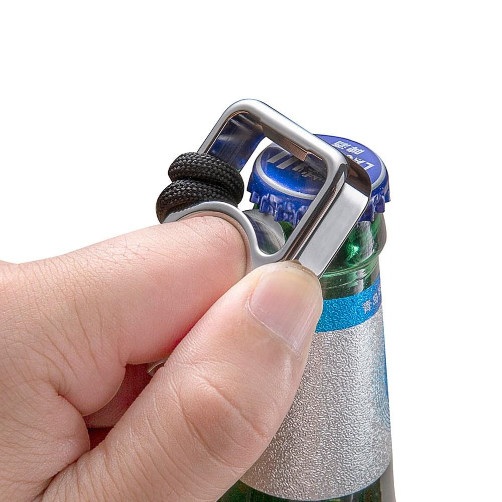 2023 New Full 304 Stainless Steel EDC Knuckle Single Finger Brass Knuckles - Tophatter Daily Deals