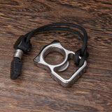 2023 New Full 304 Stainless Steel EDC Knuckle Single Finger Brass Knuckles - Tophatter Daily Deals