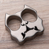 2024 New Pit Bull Full Titanium EDC Knuckles Self Defense Brass Knuckles - Tophatter Daily Deals