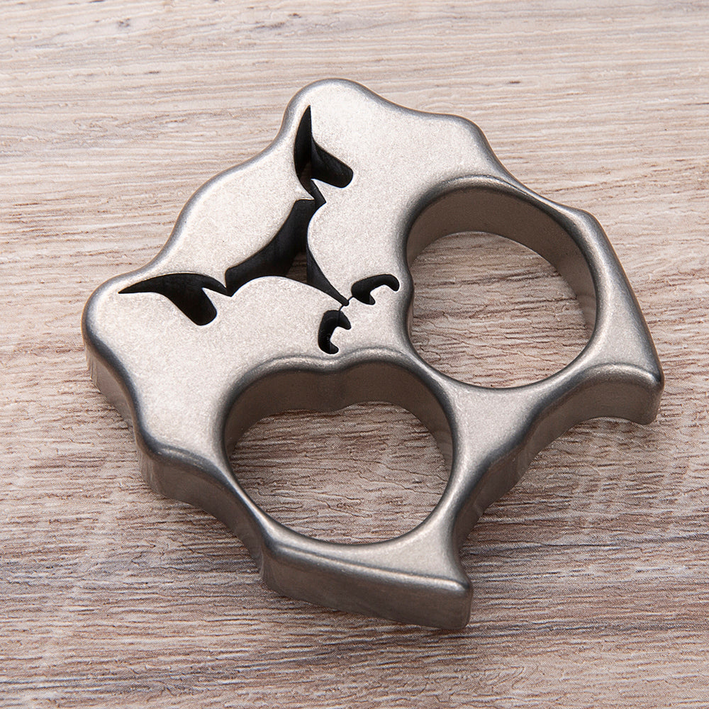 2024 New Pit Bull Full Titanium EDC Knuckles Self Defense Brass Knuckles - Tophatter Daily Deals