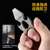 2023 NEW Titanium EDC Self Defense Keychain Multi Tool EDC Gadgets - Tophatter Daily Deals