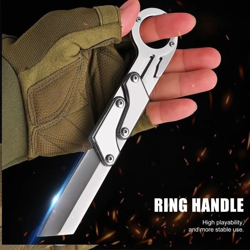 EDC Mechanical Folding Knife - Tophatter Daily Deals