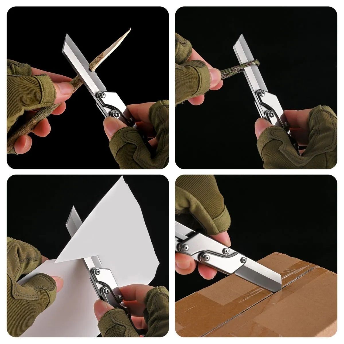 EDC Mechanical Folding Knife - Tophatter Daily Deals