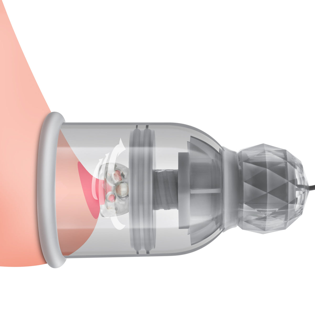 Temptasia Titillator – Variable Speed Nipple Stimulator with Attachments > Sex Toys > Nipple Stimulators - Tophatter Daily Deals