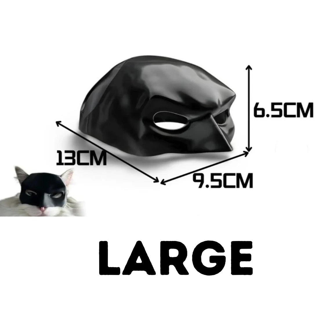 CatMan (Batman Mask For Cats) - Tophatter Daily Deals