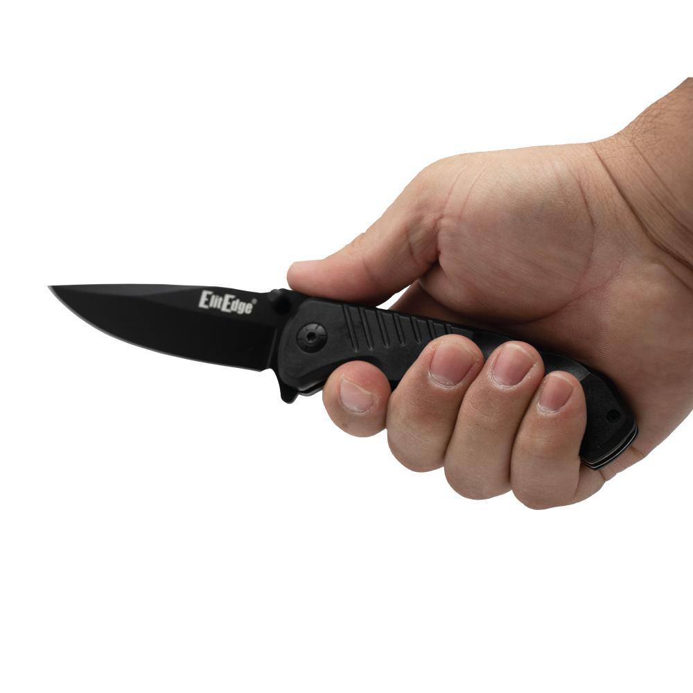 Everyday 8" Tactical Rescue Knife Knife - Tophatter Daily Deals